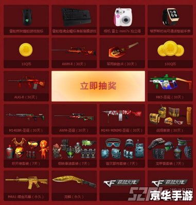 穿越火线最新抽奖活动，玩家狂欢盛宴开启！